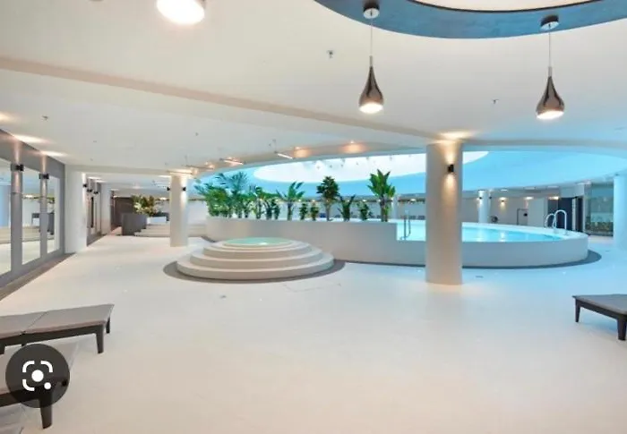 Lägenhet Hanza Tower Golden Sky 24 & Pool Szczecin